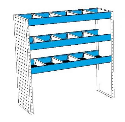 Etagère SYNCRO SYSTEM - L 1,25m x P 26cm